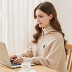 Heated Wrap Blanket USB-C Powered Zippered 8 Heating Zones