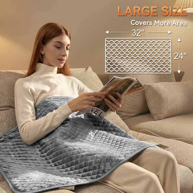 Heating Pad Extra-Large 6 Heat Settings Auto Shutoff
