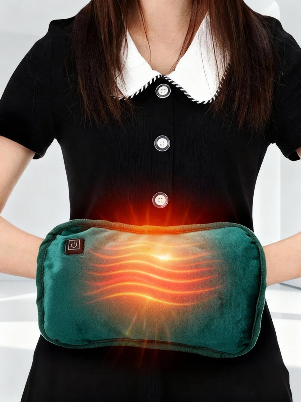 Heating Pad Rapid Heat Adjustable Settings Soft Fabric