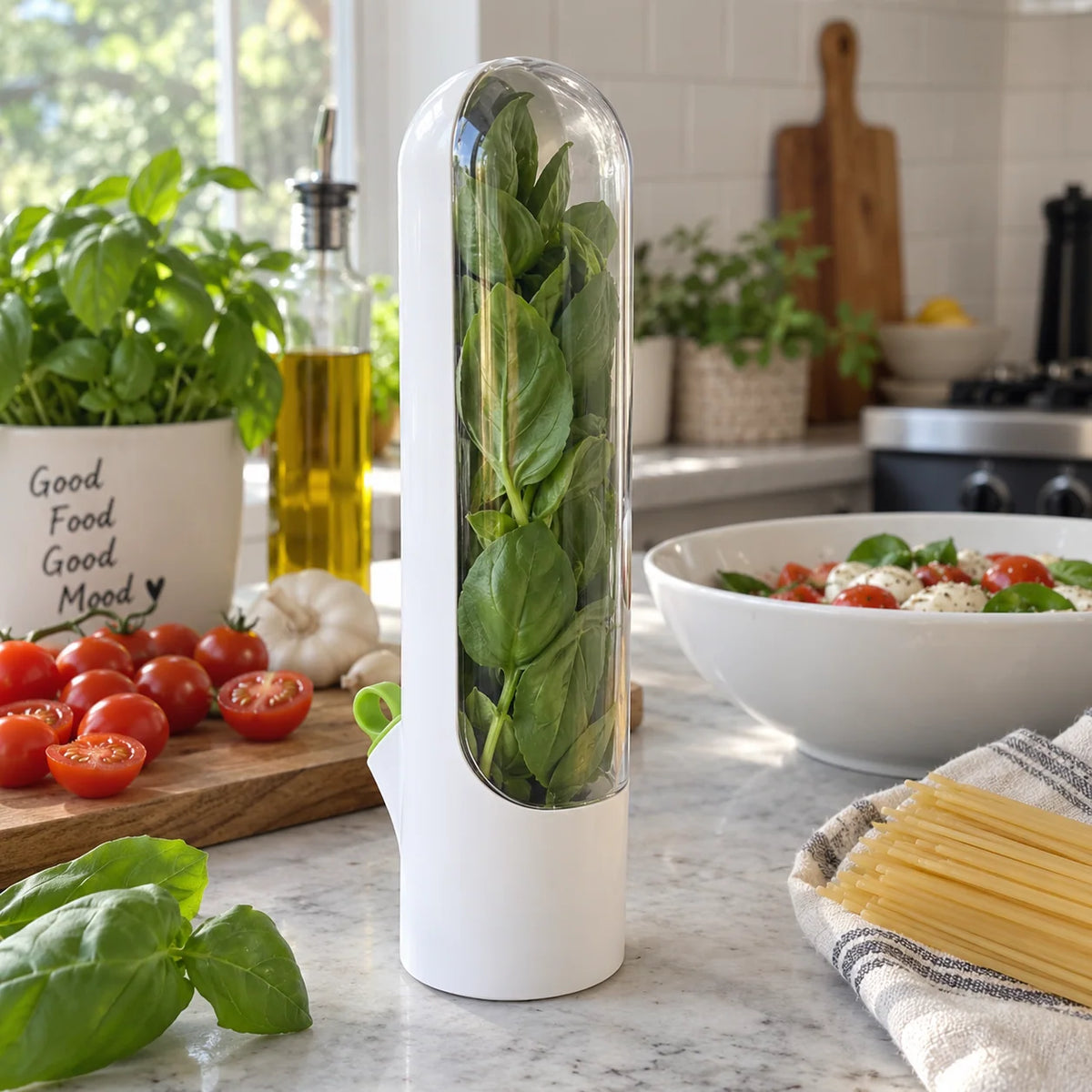 Herb Keeper Fresh Herb Storage Kitchen Organizer