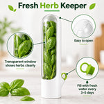 Herb Keeper Fresh Herb Storage Kitchen Organizer