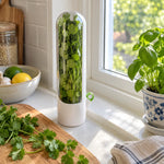 Herb Keeper Fresh Herb Storage Kitchen Organizer