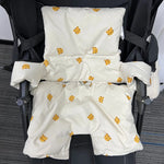 High Chair Cushion Padded Machine-Washable Cover Harness-Ready