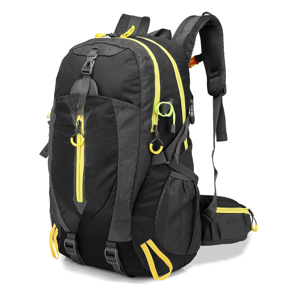 Hiking Backpack Waterproof Extra-Large Capacity Ergonomic Padded Straps