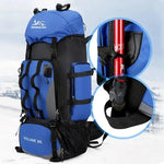Hiking Backpack Waterproof Lightweight 90L Capacity