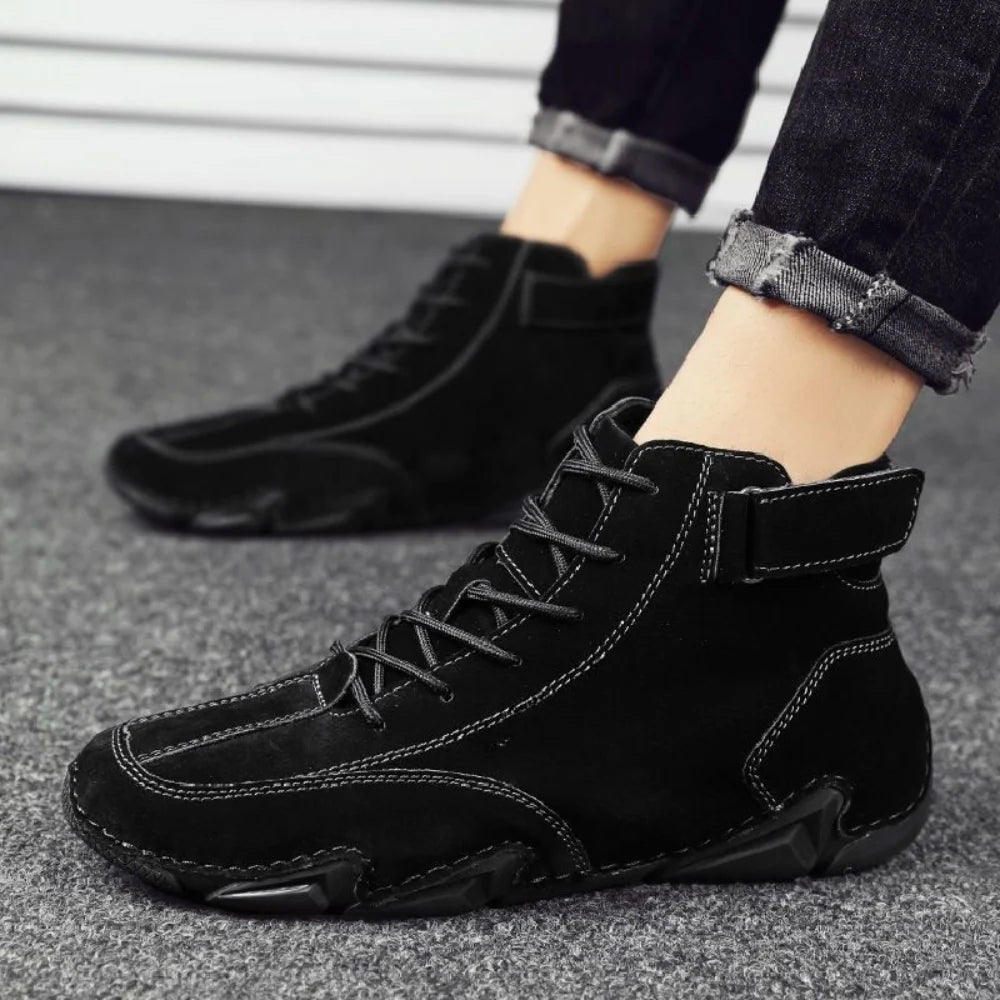 Hiking Boots High-Ankle Waterproof & Slip-Resistant