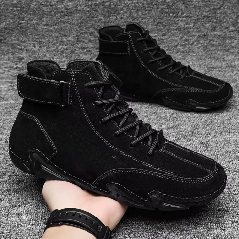 Hiking Boots High-Ankle Waterproof & Slip-Resistant