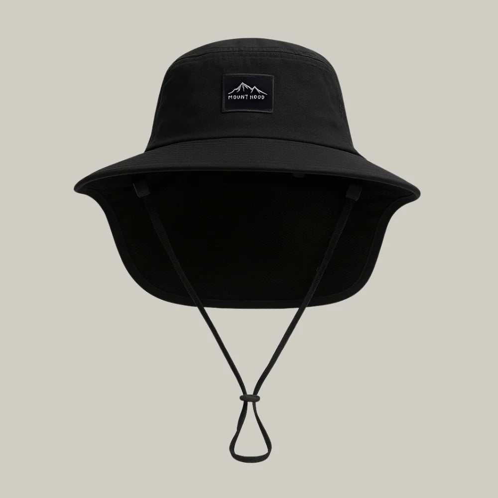 Hiking Hat Wide Brim Breathable Mesh Adjustable Chin Strap