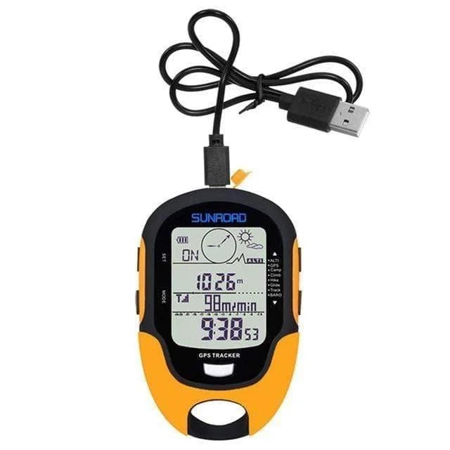 Hiking Navigation Device 4-In-1 Swiss Sensor Water-Resistant