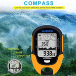 Hiking Navigation Device 4-In-1 Swiss Sensor Water-Resistant