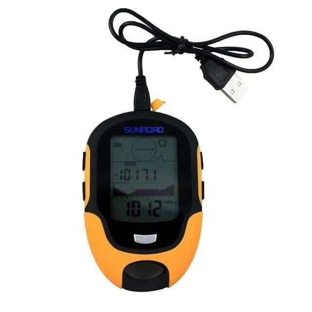 Hiking Navigation Device 4-In-1 Swiss Sensor Water-Resistant