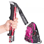 Hiking Poles Aluminum Foldable Quick-Lock EVA Foam Grip