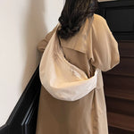 Hobo Bag Lightweight Fabric Adjustable Strap Crossbody Carry