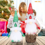 Holiday Gnome Figurine Snowflake Hat & Antlers Lightweight Durable