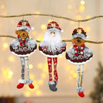 Holiday Shelf Decor Fabric & Felt Hanging Loop