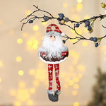 Holiday Shelf Decor Fabric & Felt Hanging Loop