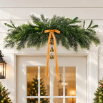 Holiday Wreath Lifelike Greenery & Metal Bells