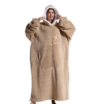 Hoodie Oversized Fleece Kangaroo Pocket