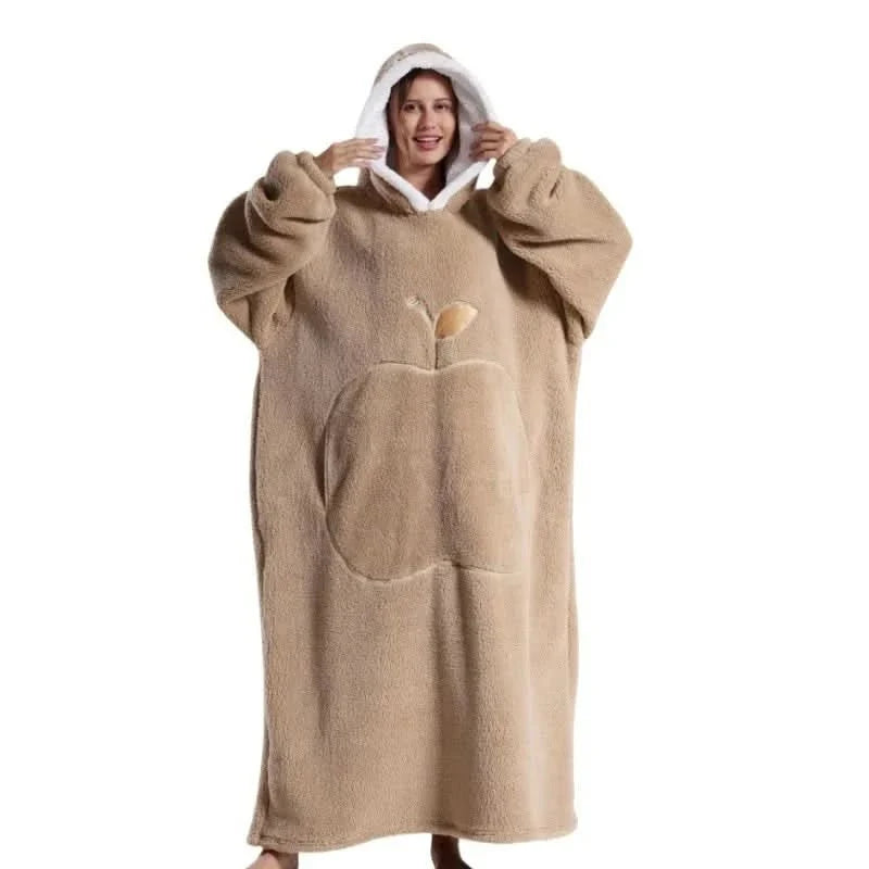 Hoodie Oversized Fleece Kangaroo Pocket