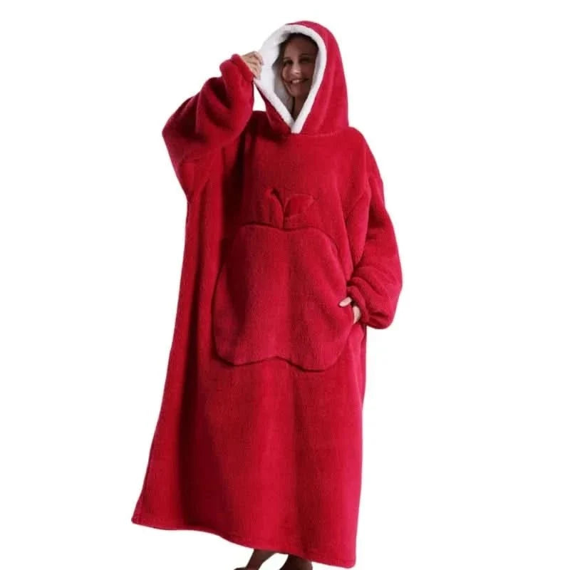 Hoodie Oversized Fleece Kangaroo Pocket