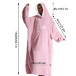 Hoodie Oversized Fleece Kangaroo Pocket
