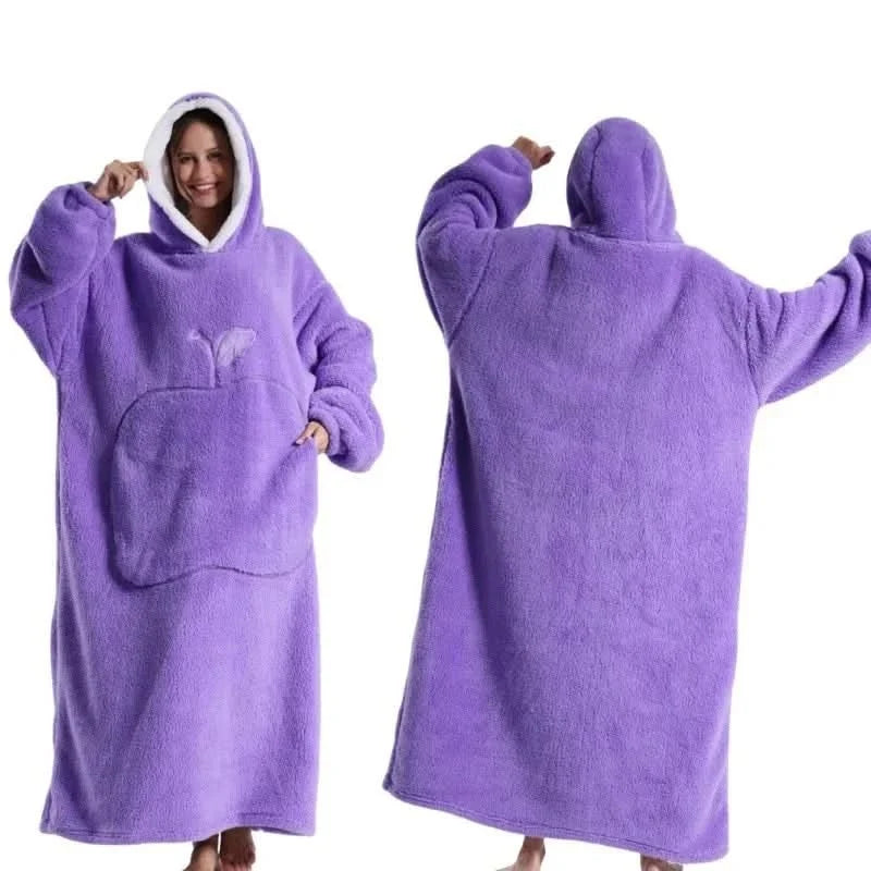 Hoodie Oversized Fleece Kangaroo Pocket