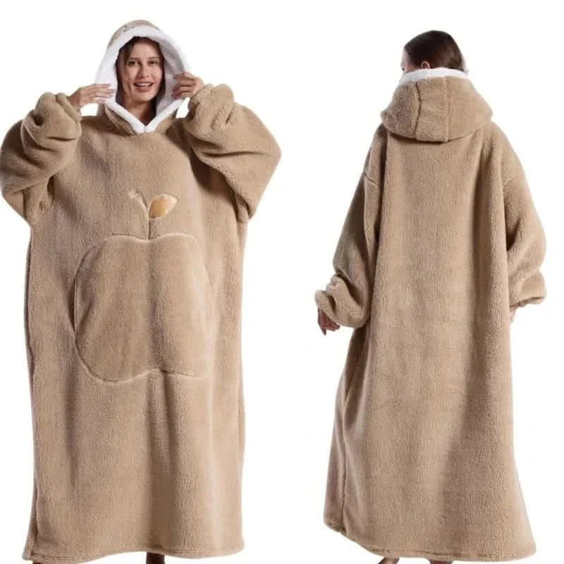 Hoodie Oversized Fleece Kangaroo Pocket
