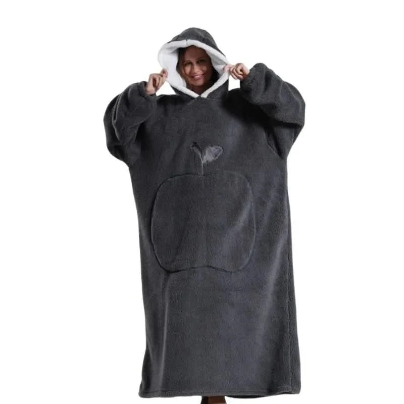 Hoodie Oversized Fleece Kangaroo Pocket