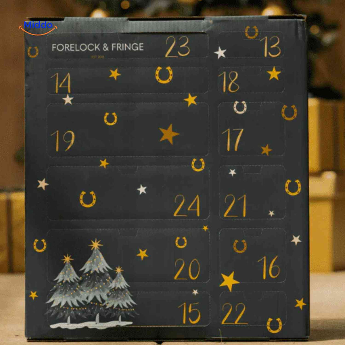 Horse-Themed Advent Calendar 24-Day Countdown With Accessories & Figures