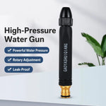 Hose Nozzle High-Pressure Adjustable Spray Ergonomic Grip