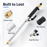 Hose Pressure Washer Attachment Adjustable Spray 100x Pressure