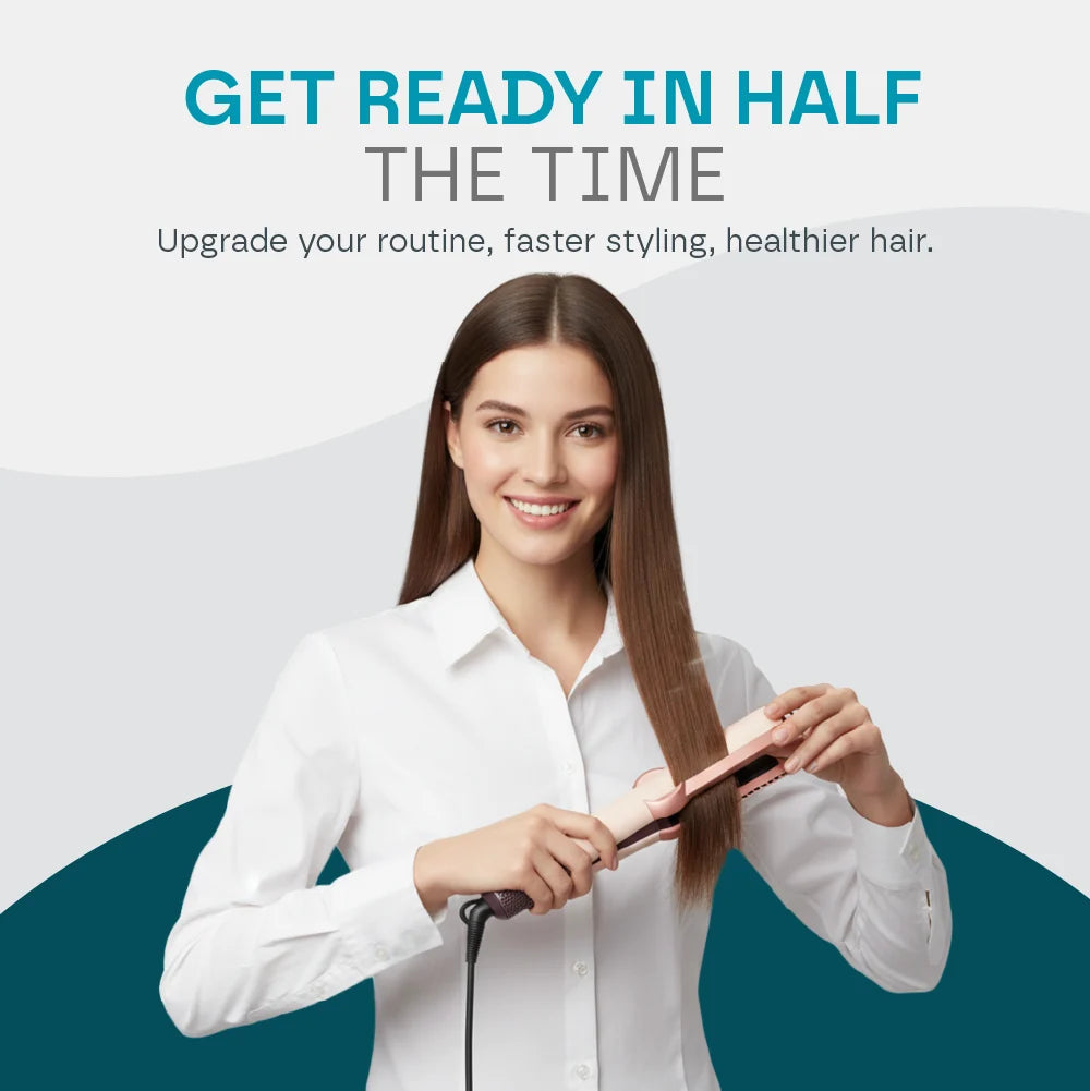 Hot Air Styler 2-in-1 3 Heat Settings & Smart Temp Control