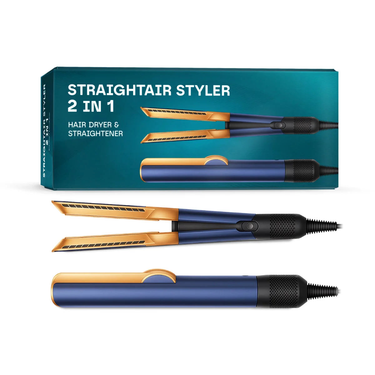 Hot Air Styler 2-in-1 3 Heat Settings & Smart Temp Control