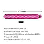 Hot Water Bottle Extra-Long Insulating Cover Leak-Resistant