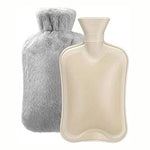 Hot Water Bottle Plush Cover Long-Lasting Heat Retention