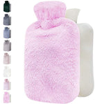 Hot Water Bottle Plush Cover Long-Lasting Heat Retention