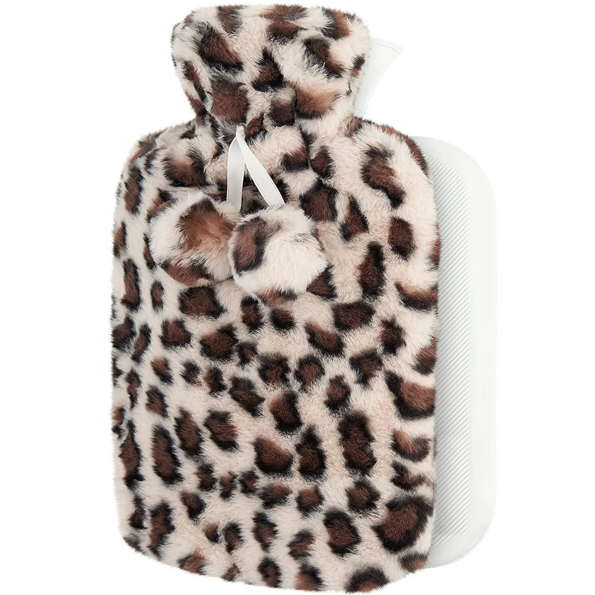Hot Water Bottle Plush Cover Long-Lasting Heat Retention