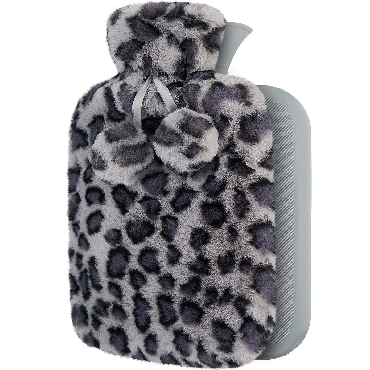 Hot Water Bottle Plush Cover Long-Lasting Heat Retention