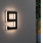 House Number Solar-Powered LED Automatic Dusk Sensor Weather-Resistant