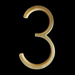 House Number Zinc Alloy Rust-Resistant 5 Inch