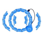 Hula Hoop Weighted 360° Massage Adjustable 24–32 Sections