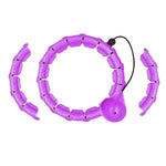 Hula Hoop Weighted 360° Massage Adjustable 24–32 Sections