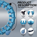 Hula Hoop Weighted Adjustable Up To 63 Inch Waist
