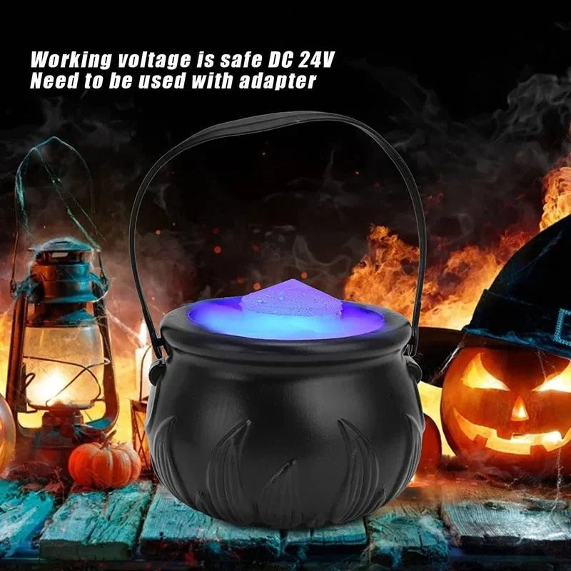 Humidifier Cauldron-Shaped Color-Changing LED Cool Mist