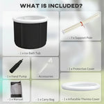 Ice Bath Tub Portable 79-Gallon Double Insulated