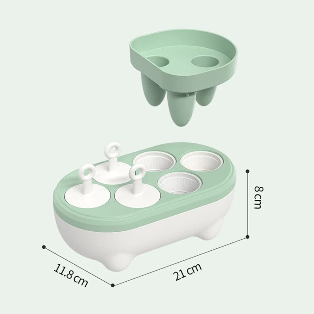 Ice Cream Sandwich Maker Mold BPA-Free Silicone Easy-Release Design
