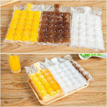 Ice Cube Bags Self-Sealing 24 Compartments Food-Grade PE