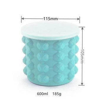 Ice Cube Maker Airtight Lid & Scoop