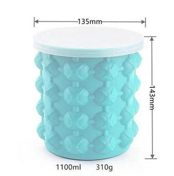 Ice Cube Maker Airtight Lid & Scoop