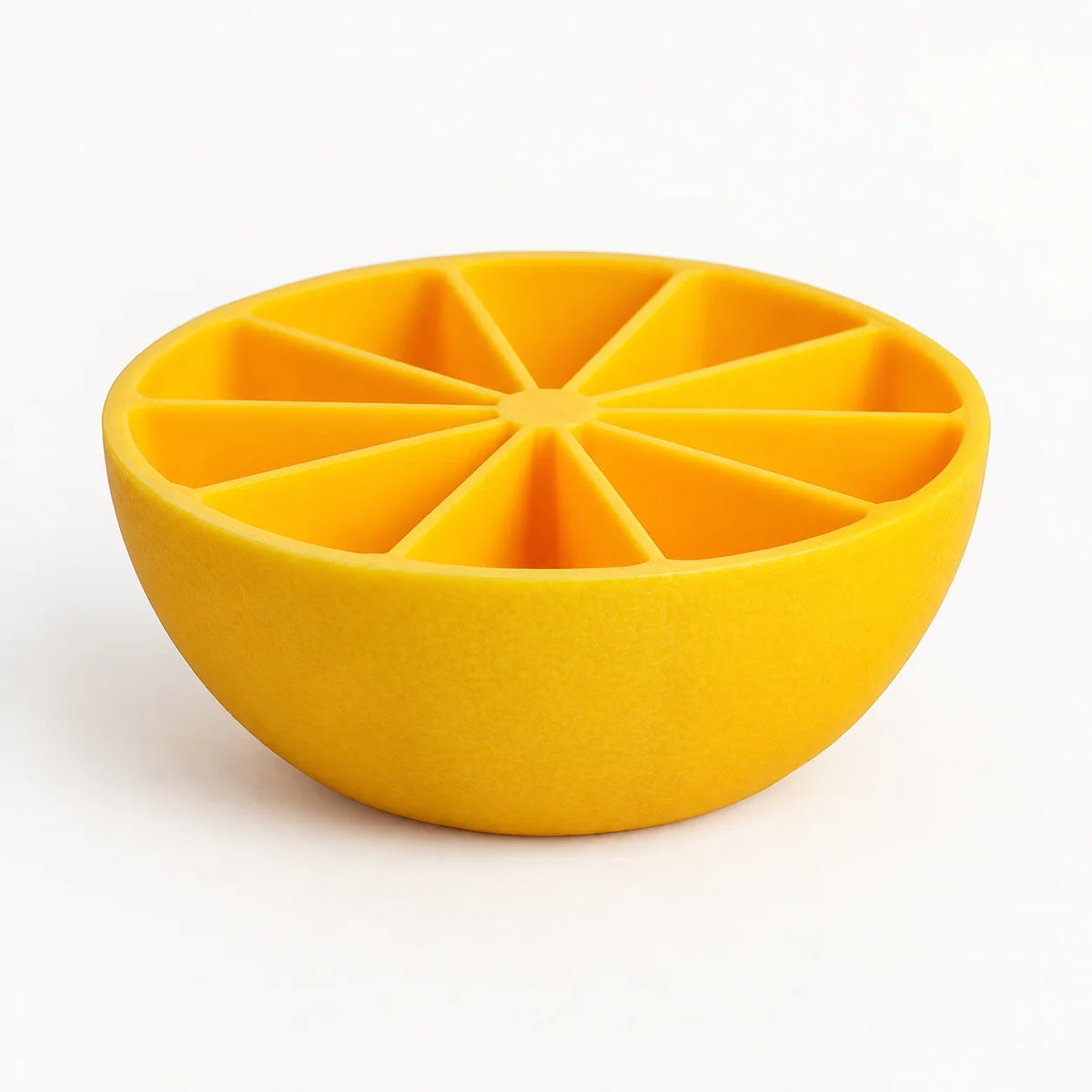 Ice Cube Mold Citrus Wedge Shape 10 Compartments